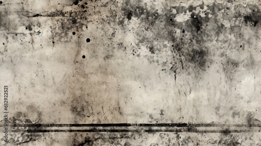 Fototapeta premium grunge grey and black wall texture background - by generative ai