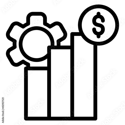 Hedge fund Icon style