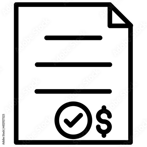 Loan application Icon style