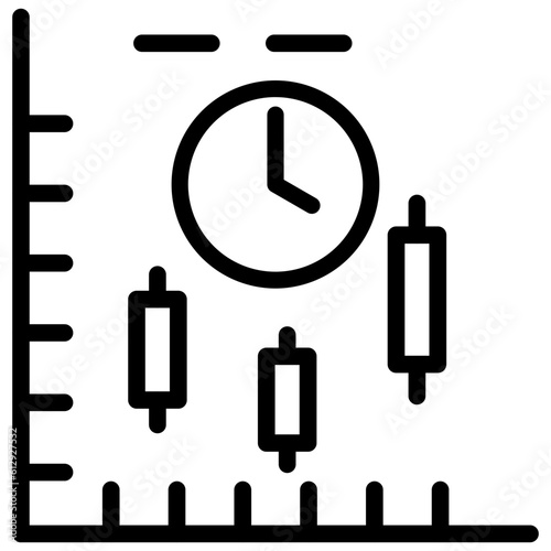Futures market Icon style