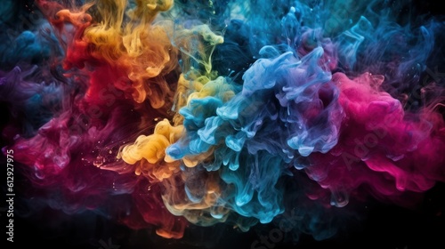 Fototapeta Naklejka Na Ścianę i Meble -  visualization of fractal realms HD 8K wallpaper Stock Photographic Image