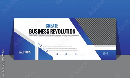 Corporate and digital business marketing promotion facebook cover design.