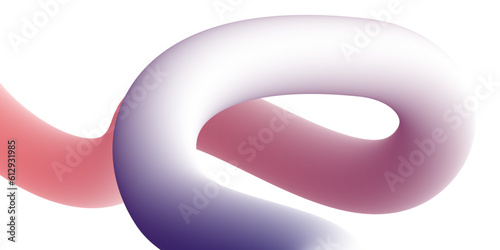 Abstract volumetric background. Cords. Tube toothpaste. Minimalism. Creative modern background. Cover design, wallpaper, background. EPS vector.