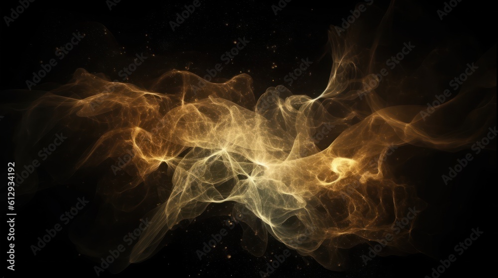 fire and smoke HD 8K wallpaper Stock Photographic Image