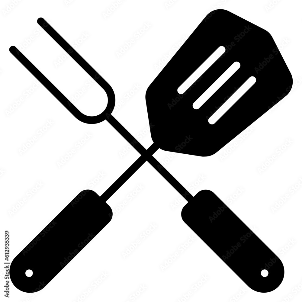 set of barbeque utensils set of barbeque utensils