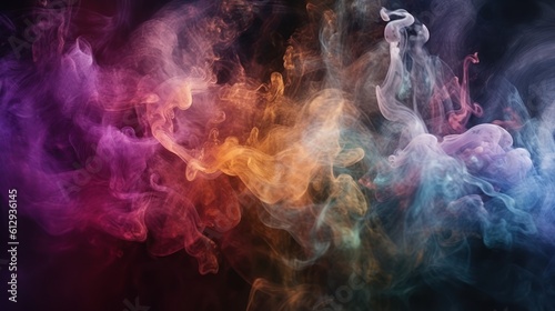 background with smoke HD 8K wallpaper Stock Photographic Image