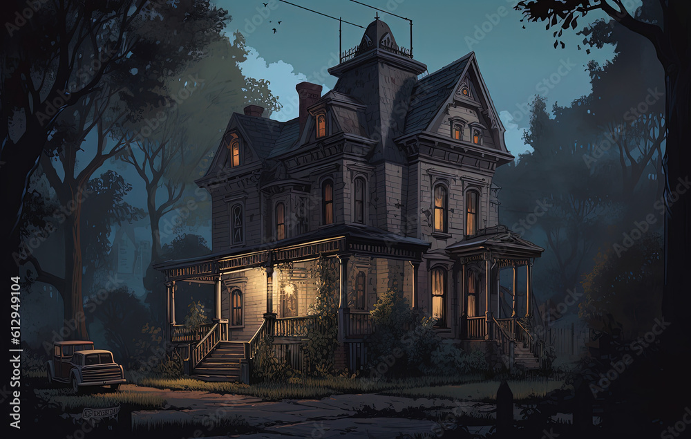 Mysterious Haunted Mansion Mysterious Haunted Mansion
