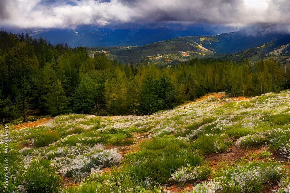 Peak Majesty: A Serene Mountain Escape