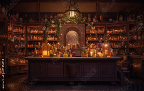 Magical Halloween Potion Shop