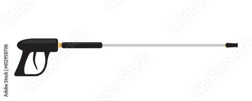 Pressure washer gun icon. Clipart image isolated on white background