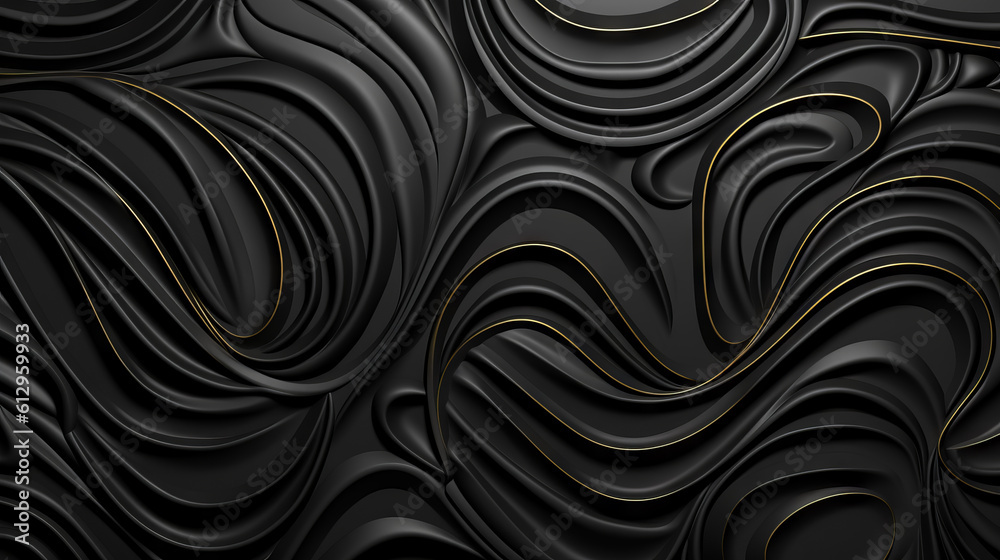 black background wall waves abstraction black background wall waves abstraction