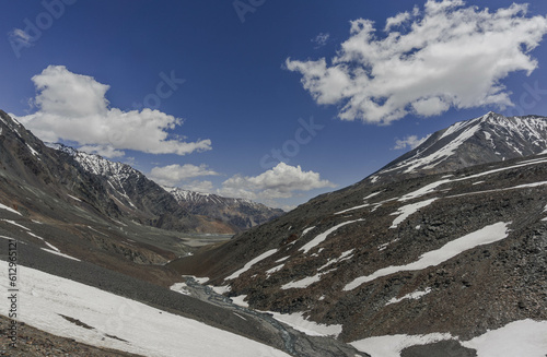 Ladakh is a high plateau in India, bordering the Himalayas and the Karakorum. © Roman