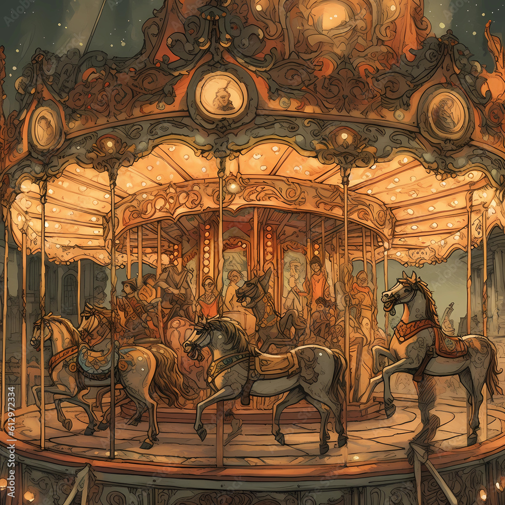 merry go round carousel