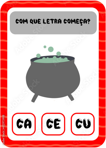 Jogo com que letra começa: C