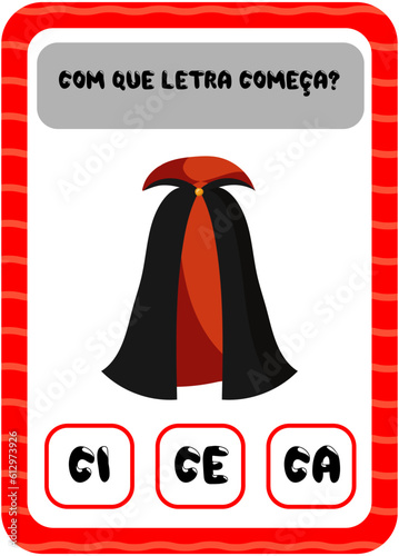 Jogo com que letra começa: C