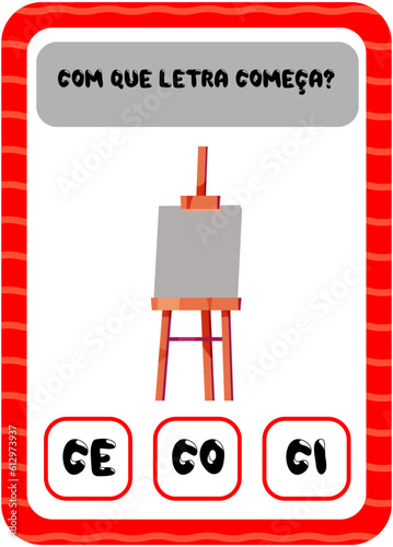 Jogo com que letra começa: C