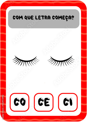 Jogo com que letra começa: C