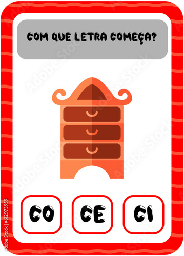 Jogo com que letra começa: C