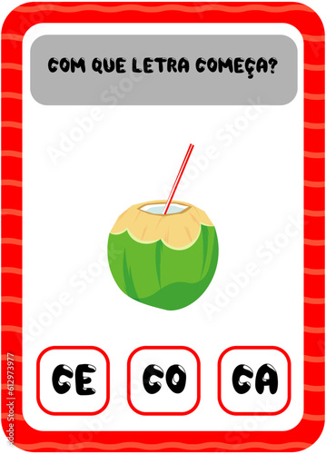 Jogo com que letra começa: C
