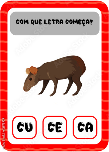 Jogo com que letra começa: C