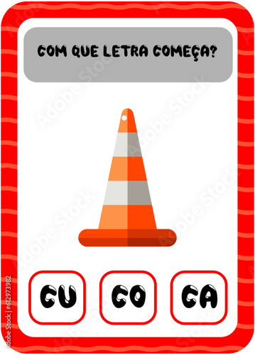 Jogo com que letra começa: C