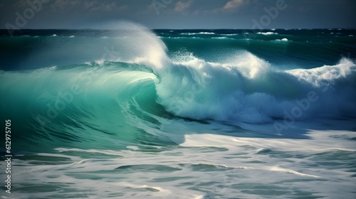 Enchanted horizons, breathtaking ocean waves, dreamy clouds, and whirling foam © Ranya Art Studio