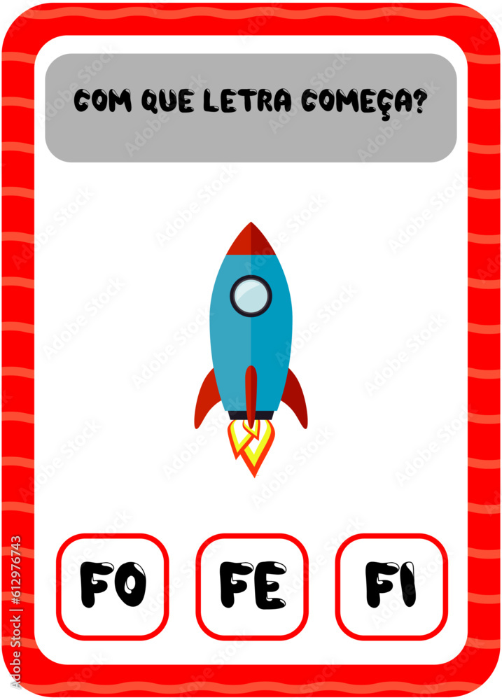 Com que letra começa: F