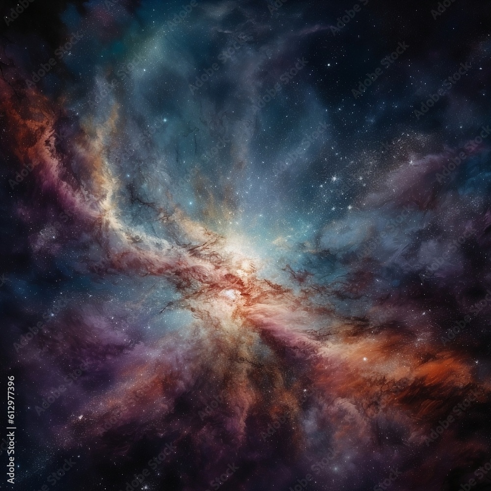 galaxy, stars, outer space, aurora borealis galaxy, stars, outer space, aurora borealis