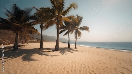 Palmy Trees and a Sandy Beach for a Secret Retreat © Ranya Art Studio