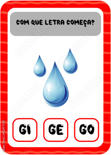 Com que letra começa: G