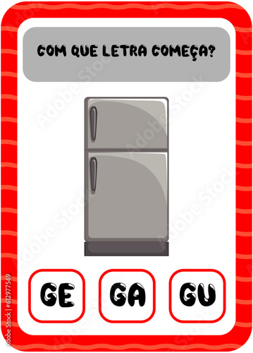Com que letra começa: G
