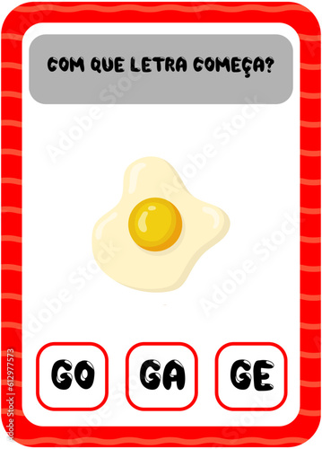 Com que letra começa: G