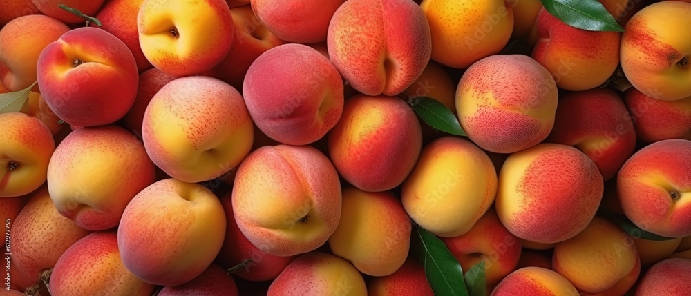Top Down view of a Pie made of Peaches, Vivid Colors, Studio Photography, Commercial Shot. Generative AI.
Top Down view of a Pie made of Peaches, Vivid Colors, Studio Photography, Commercial Shot. Generative AI.
