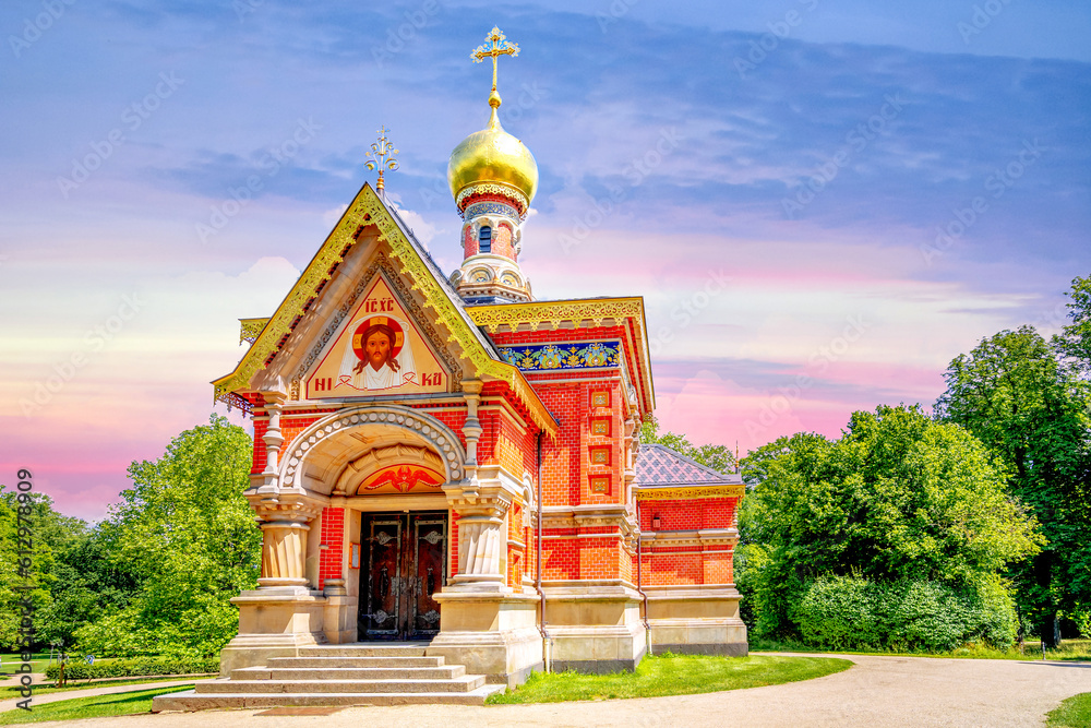 Russische Kirche Bad Homburg vor der Höhe, Deutschland 
