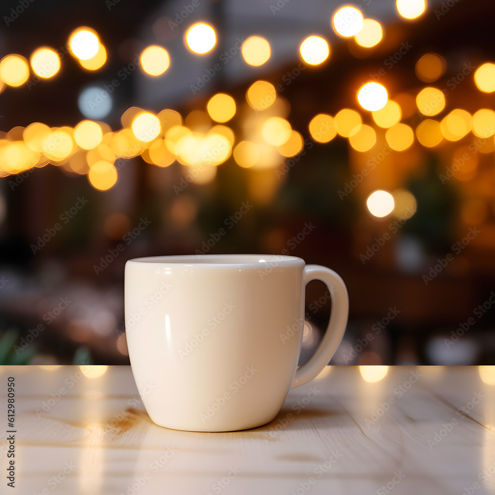 cup of coffee on table cup of coffee on table
