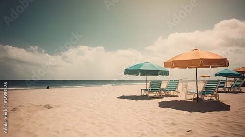 Coastal wonder, sandy beach, majestic skies, and hidden beach gem © Ranya Art Studio