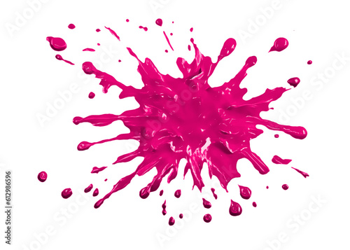 Pink Paint, Slime, Ink, Goop, Splatter Splash Texture PNG Transparent Background
