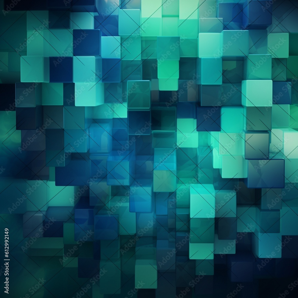Overlapping Neon Squares Abstract Wallpaper Overlapping Neon Squares Abstract Wallpaper
