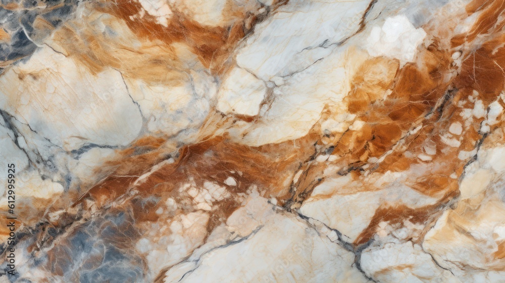 Marble stone texture that evokes the ruggedness of a mountain range, with jagged veins of gray and brown coursing through the surface allpaper background