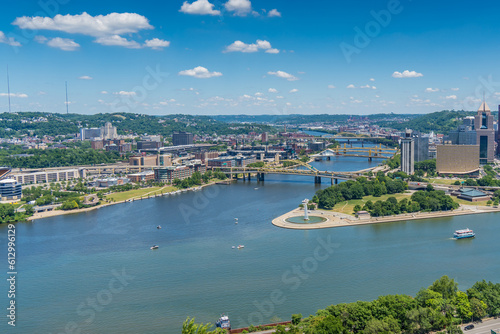 River and Bridges in Pittsburgh