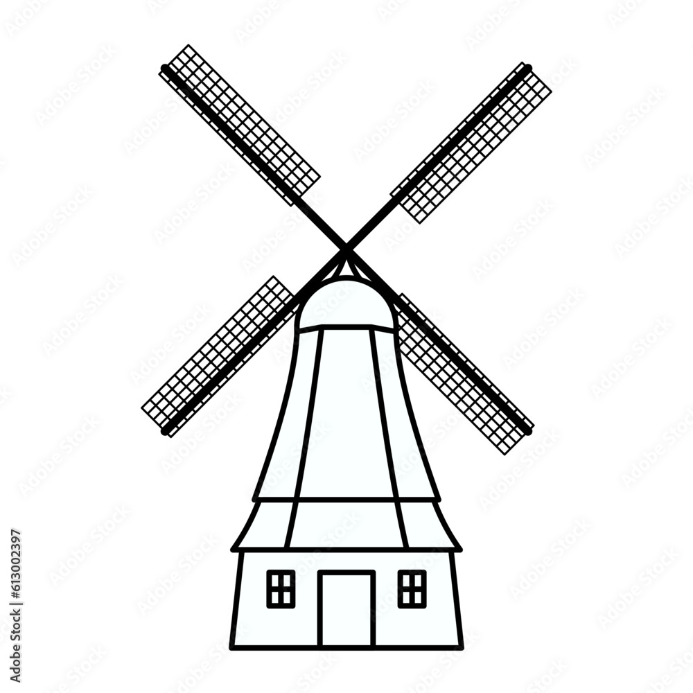  Windmills Icon For Logo And More