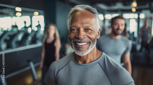 middle aged elderly man, gr...