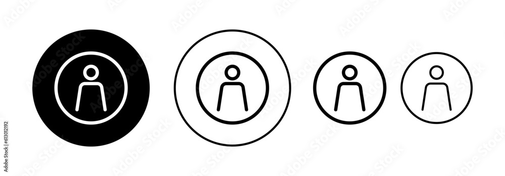 User Icon vector for web and mobile app. person sign and symbol. people icon.