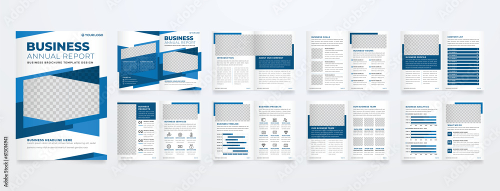 business brochure template with minimalist business brochure template with minimalist