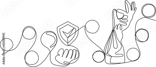 Home cleaning service landing page design concept, illustration of janitors with cleaning tools
