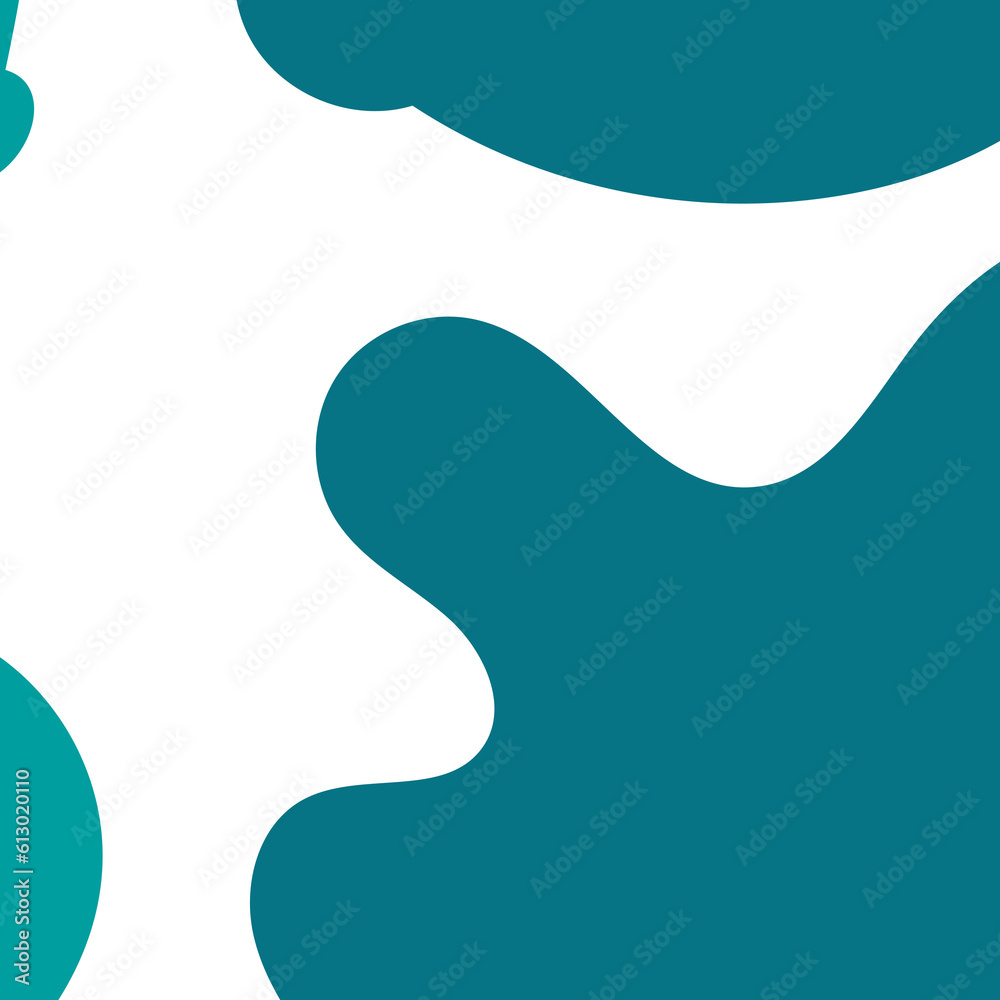 Blue Frame Corner Abstract Shapes Blue Frame Corner Abstract Shapes