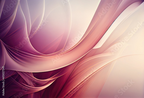 Pink Wispy Abstract Organic Beautiful Background Wallpaper Painting Graphic Resource AI 