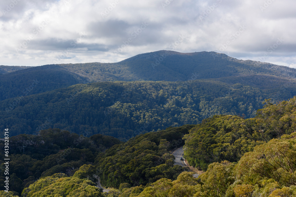 Mountain View from Mount Buller, Victoria, Australia