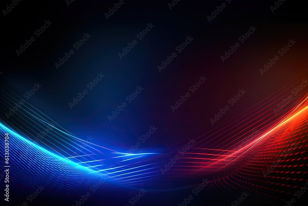 Glowing color. Abstract art gradient blue light wallpaper. Modern digital lines graphic design on black background Generative AI illustrations Glowing color. Abstract art gradient blue light wallpaper. Modern digital lines graphic design on black background Generative AI illustrations