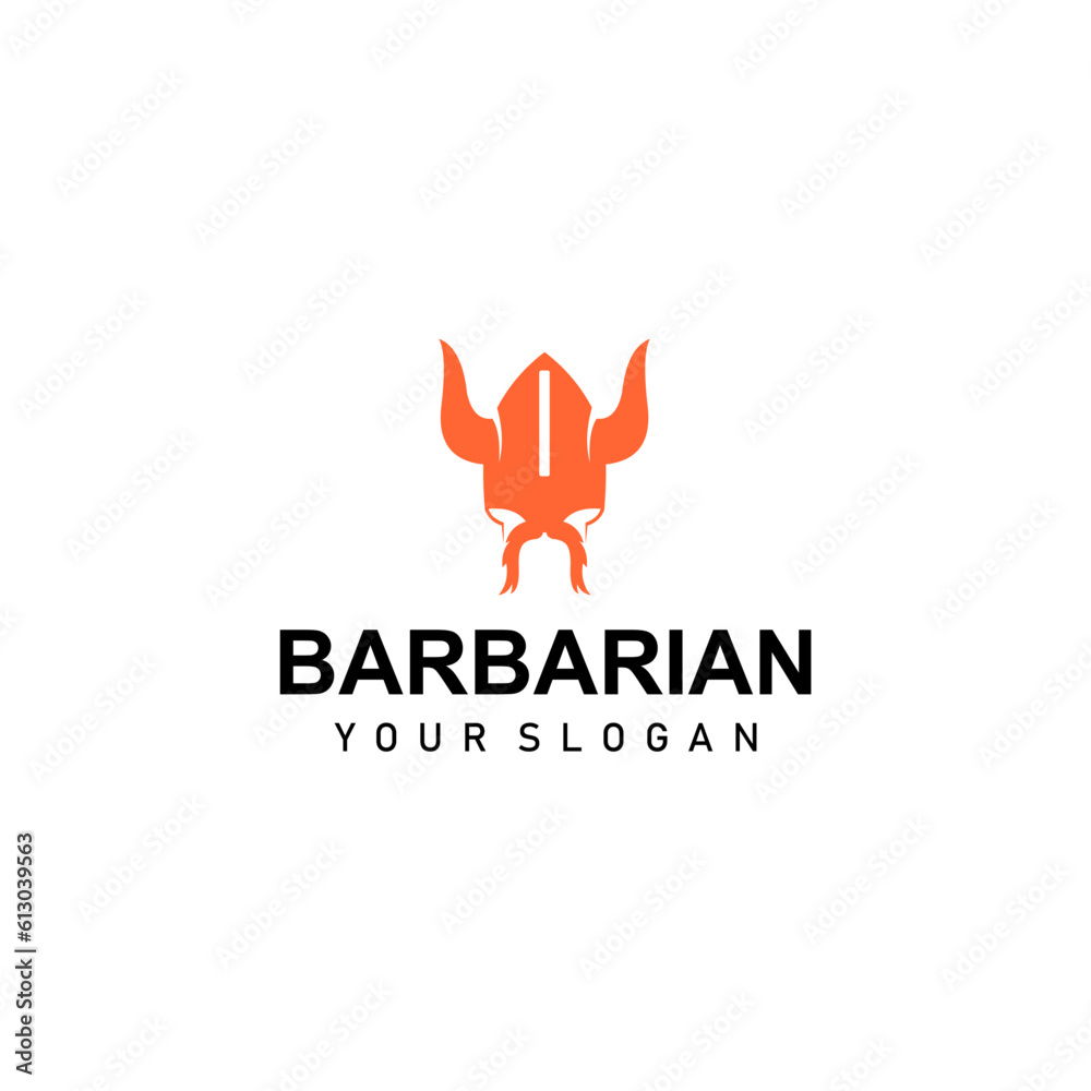 barbarian logo design
